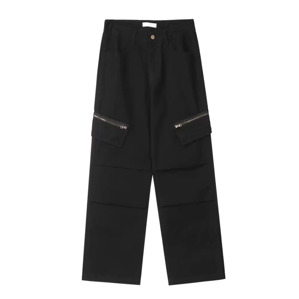 Women's Multi-Pocket Zip Cargo Pants