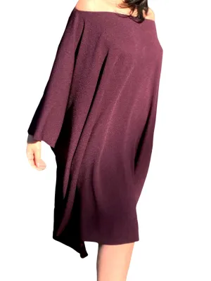 Women's Off-Shoulder Flowy Midi Dress