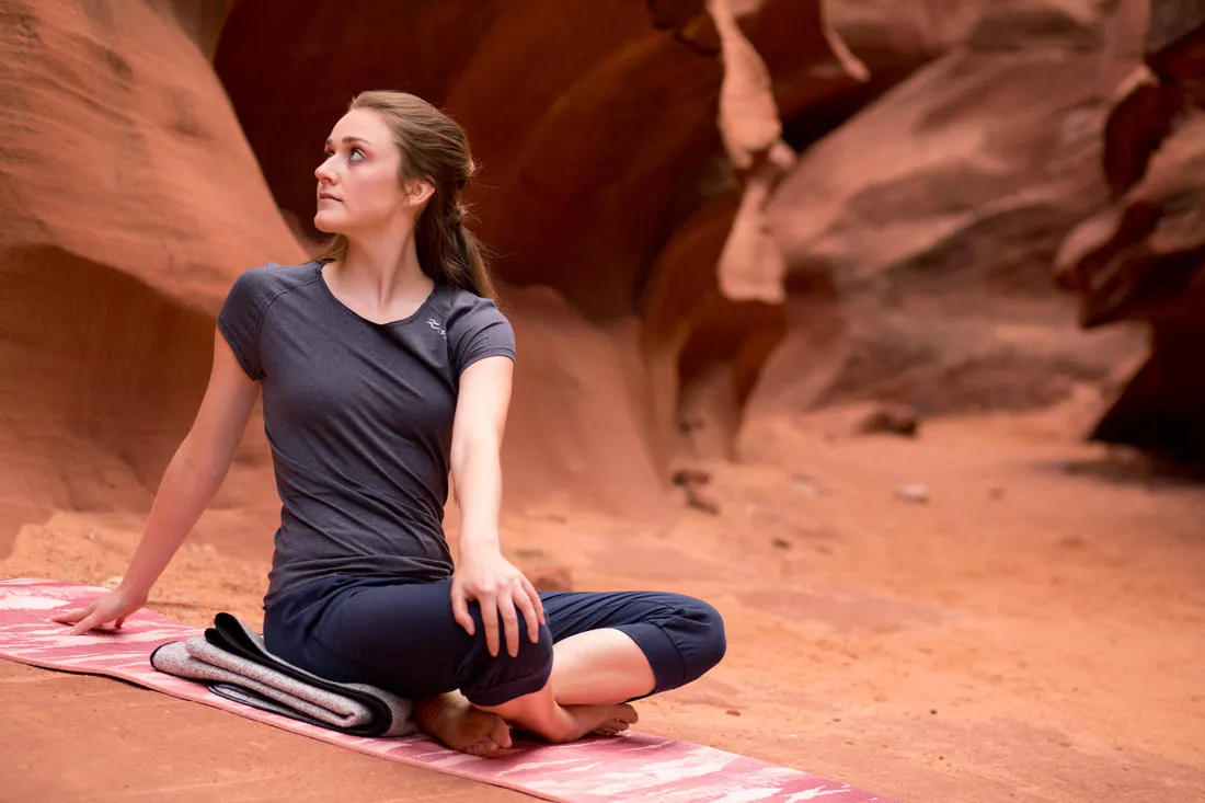 Women's Organic Cotton Gentle Yoga T-Shirt