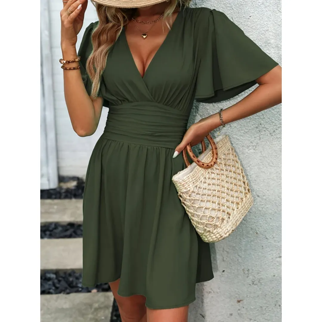 Women's Summer Wrap Dress | Mini
