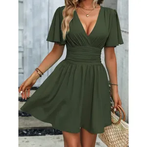 Women's Summer Wrap Dress | Mini