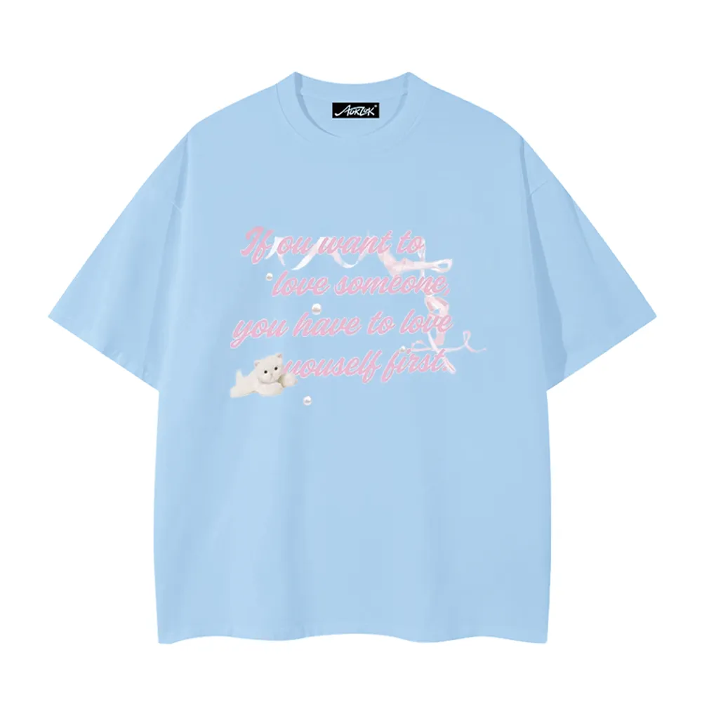 Women's Sweet Letter T-Shirt