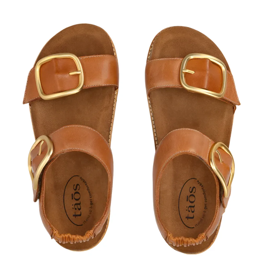 WOMEN'S TAOS ON THE DOUBLE SANDAL | CARAMEL