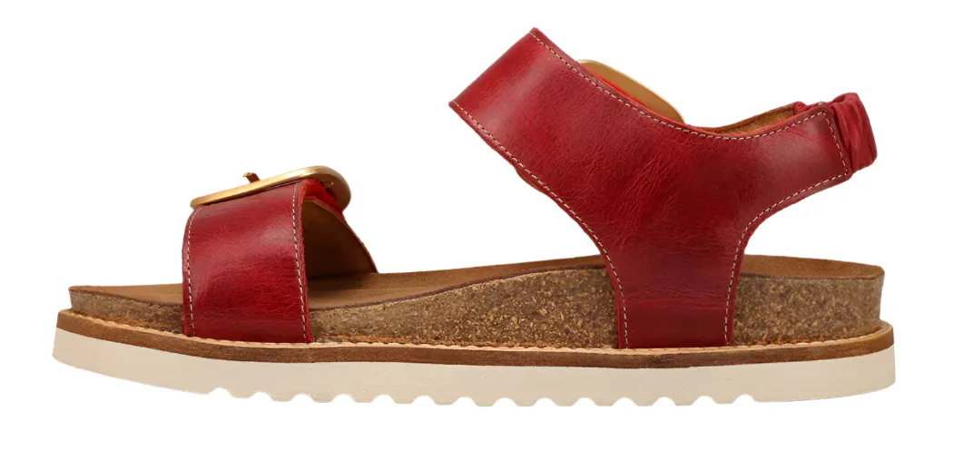 WOMEN'S TAOS ON THE DOUBLE SANDAL | RED