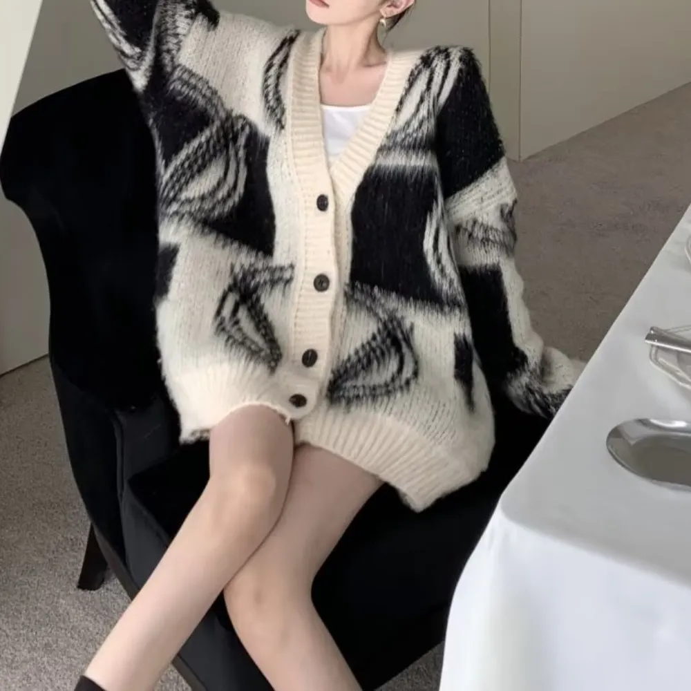 Women's Urban Gentle Knitted Cardigan