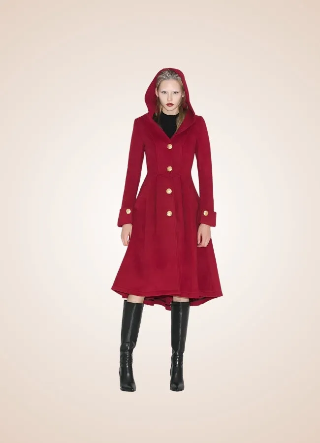 Women's Victorian Hooded Coat