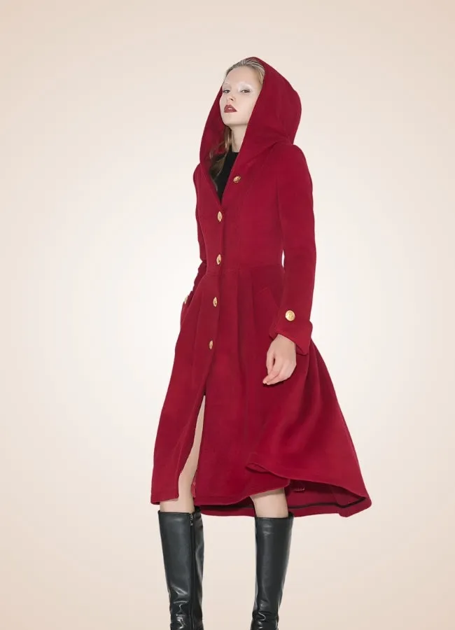 Women's Victorian Hooded Coat