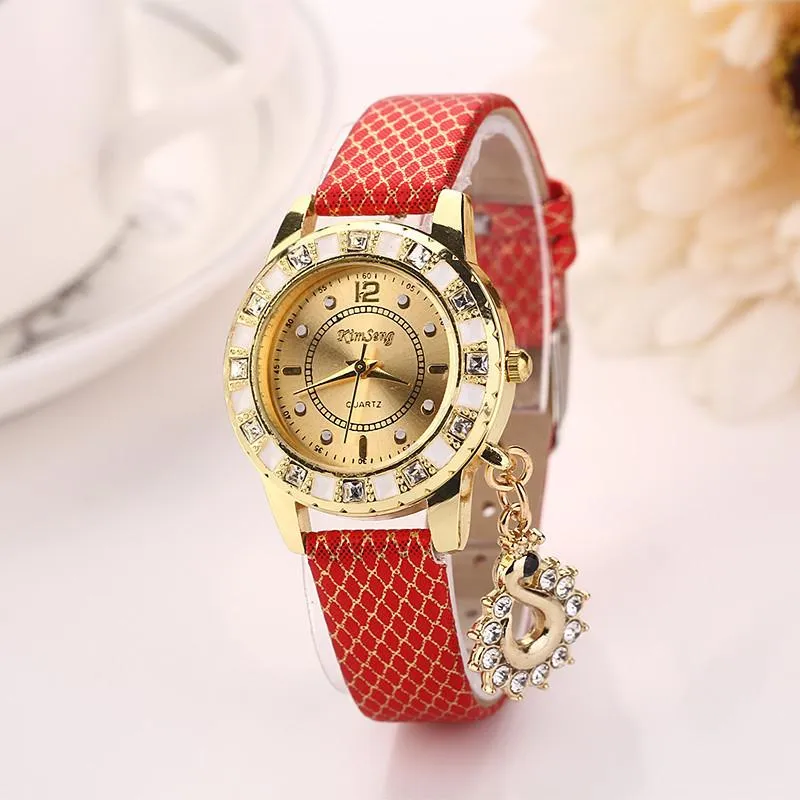 Women's Water Drop Accessory Watch With Fashion Design Band In 8 Colors!