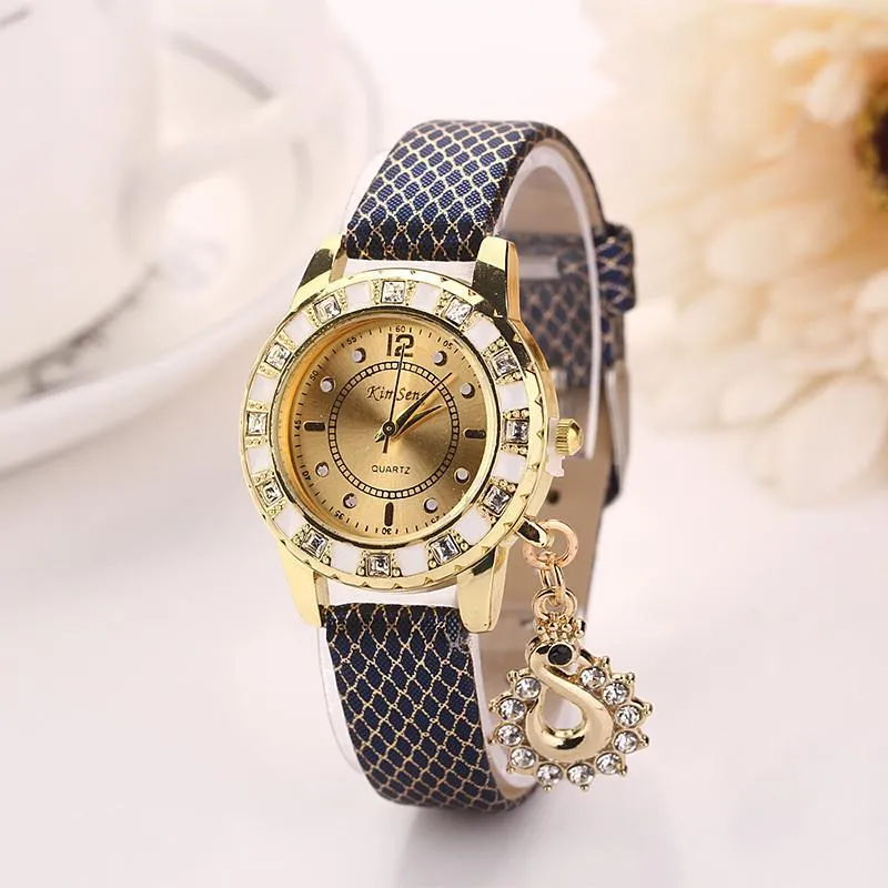 Women's Water Drop Accessory Watch With Fashion Design Band In 8 Colors!
