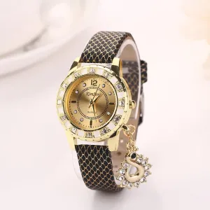 Women's Water Drop Accessory Watch With Fashion Design Band In 8 Colors!
