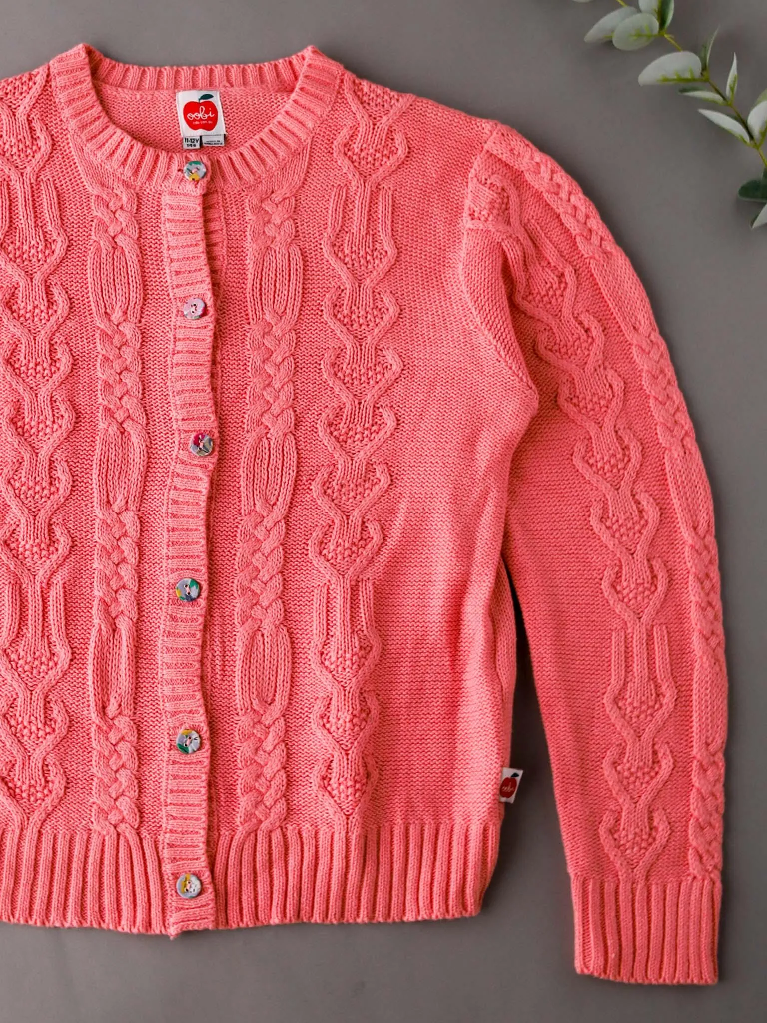 Women's Willow Geranium Pink Cardigan