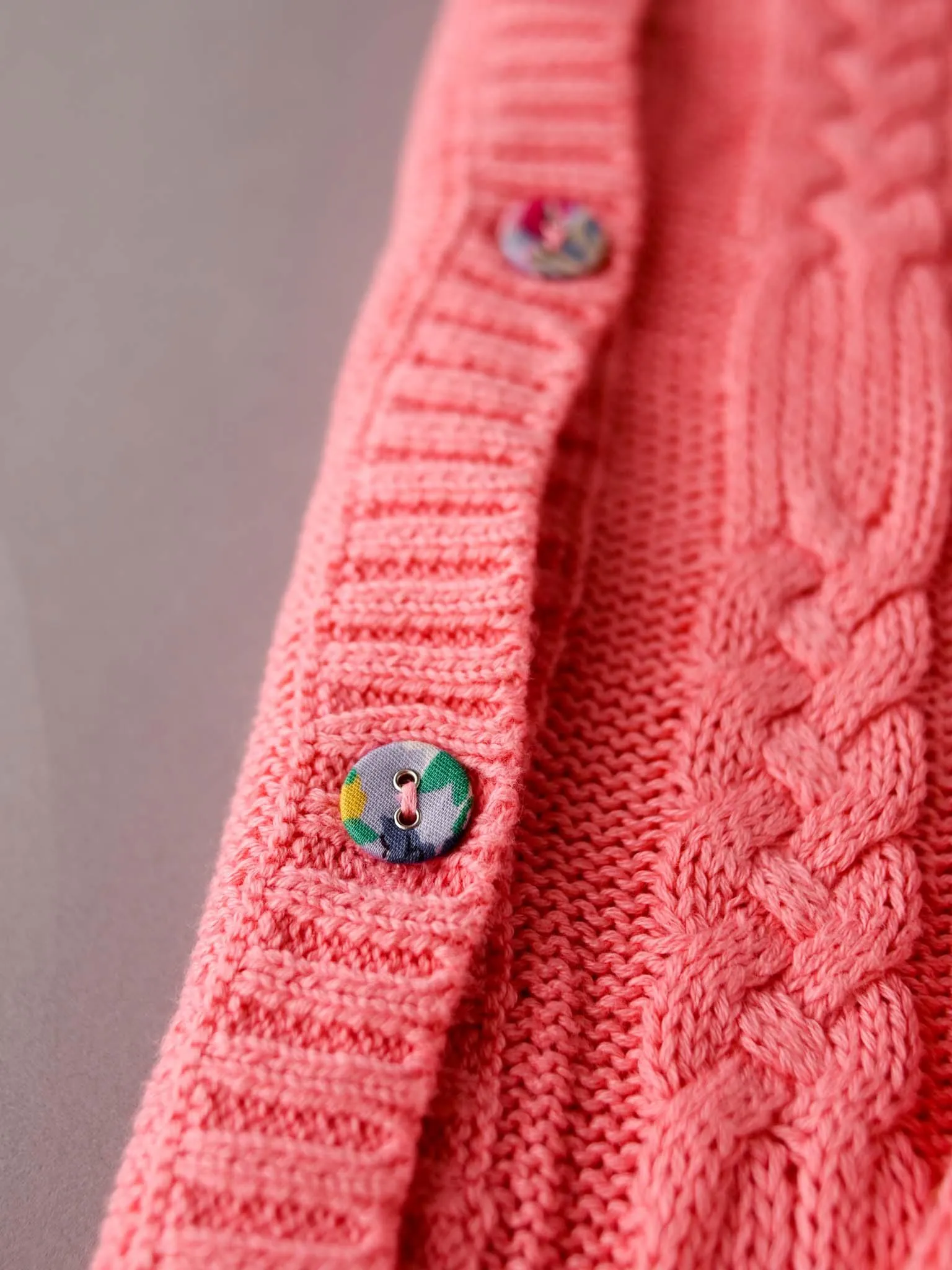 Women's Willow Geranium Pink Cardigan