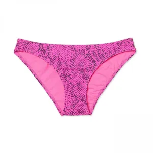 Xhilaration Women's Pink Snake Cheeky Bikini Bottom