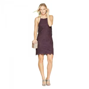 Xhilaration Women's Strappy Allover Lace Dress