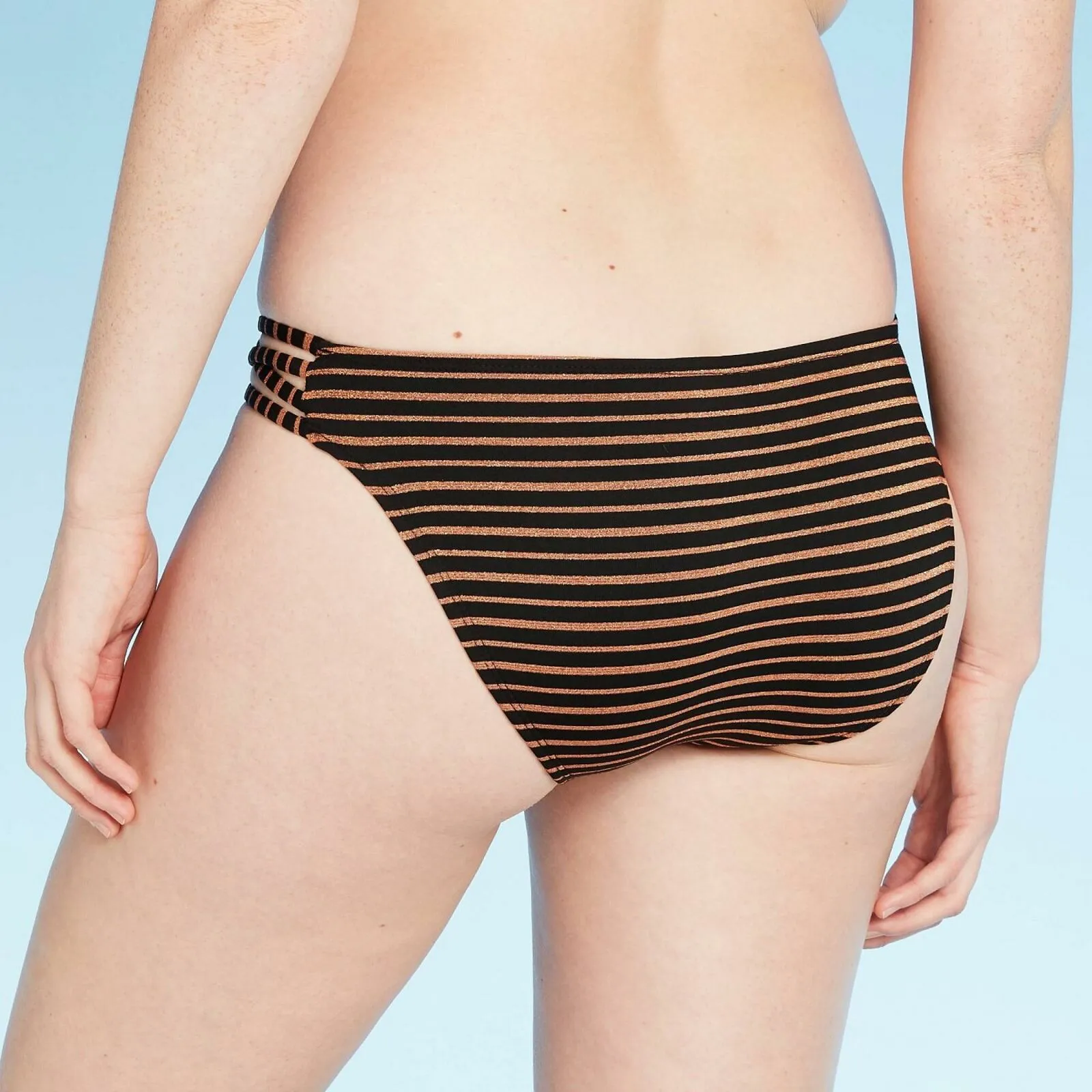 Xhilaration Women's Strappy Hipster Bikini Bottom