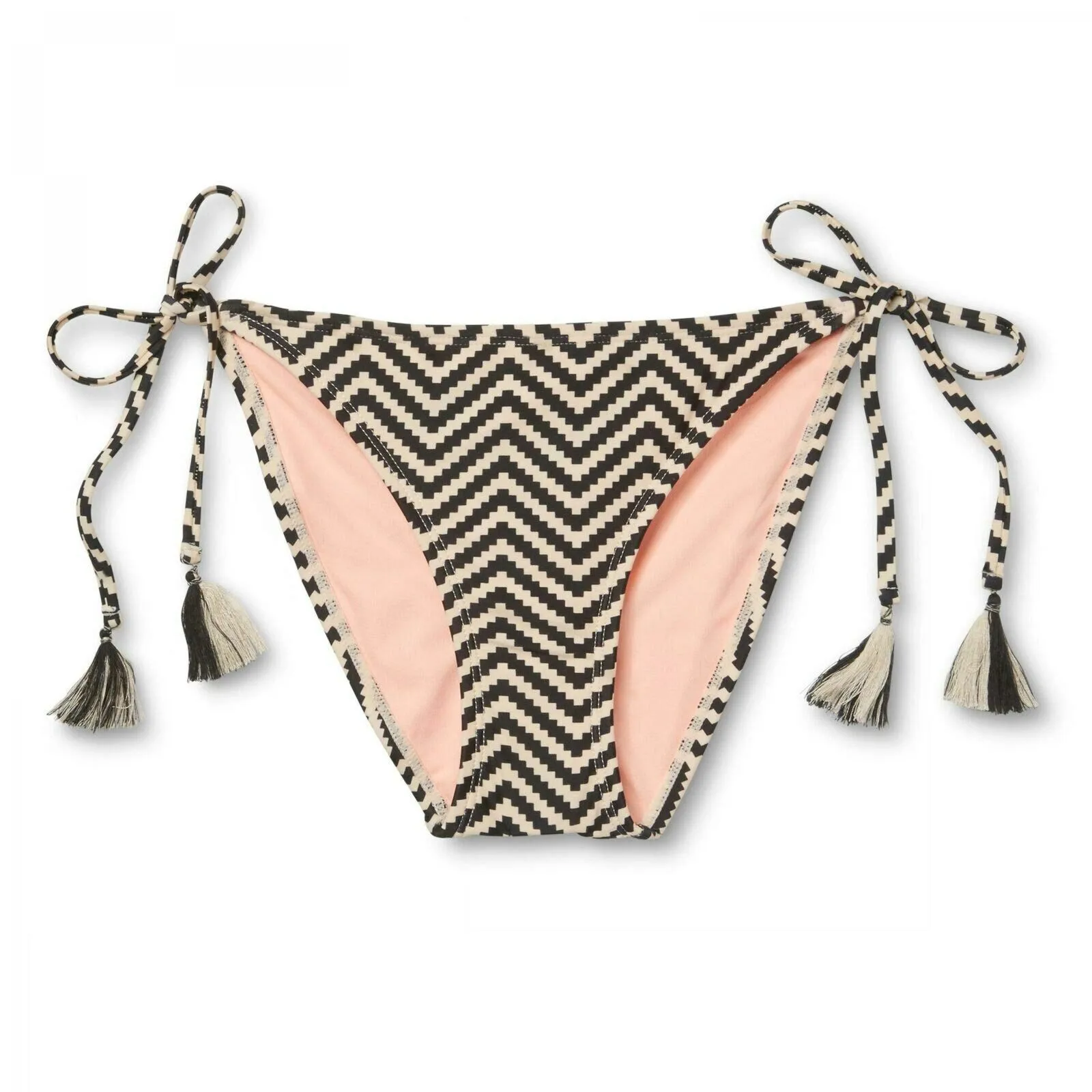 Xhilaration Women's String Bikini Swim Bottom with Tassel Ties