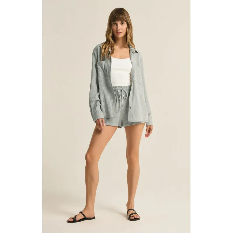 Z Supply Kaili Button-Up Gauze Top