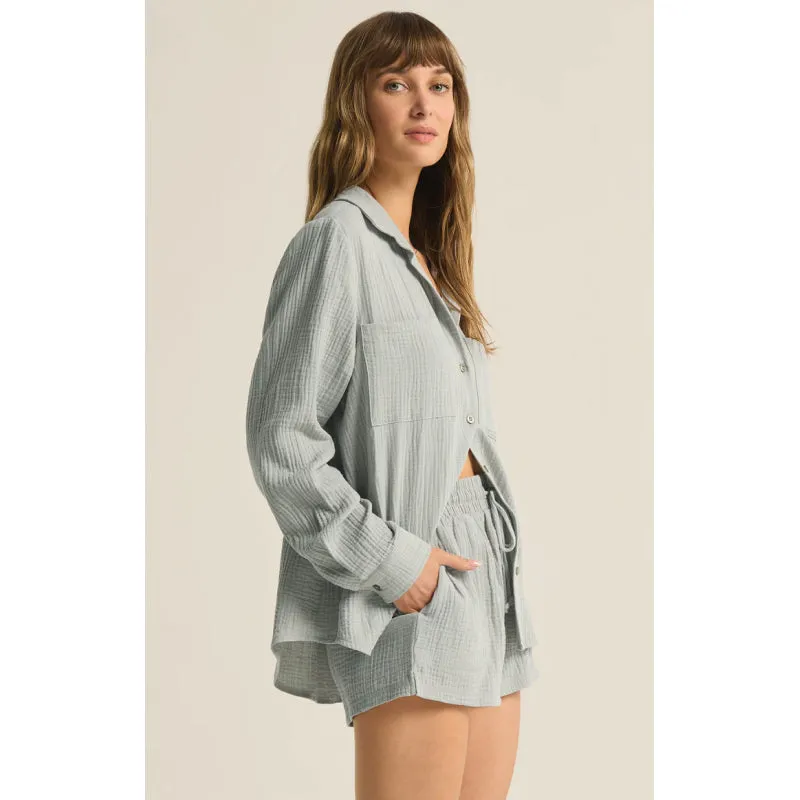 Z Supply Kaili Button-Up Gauze Top