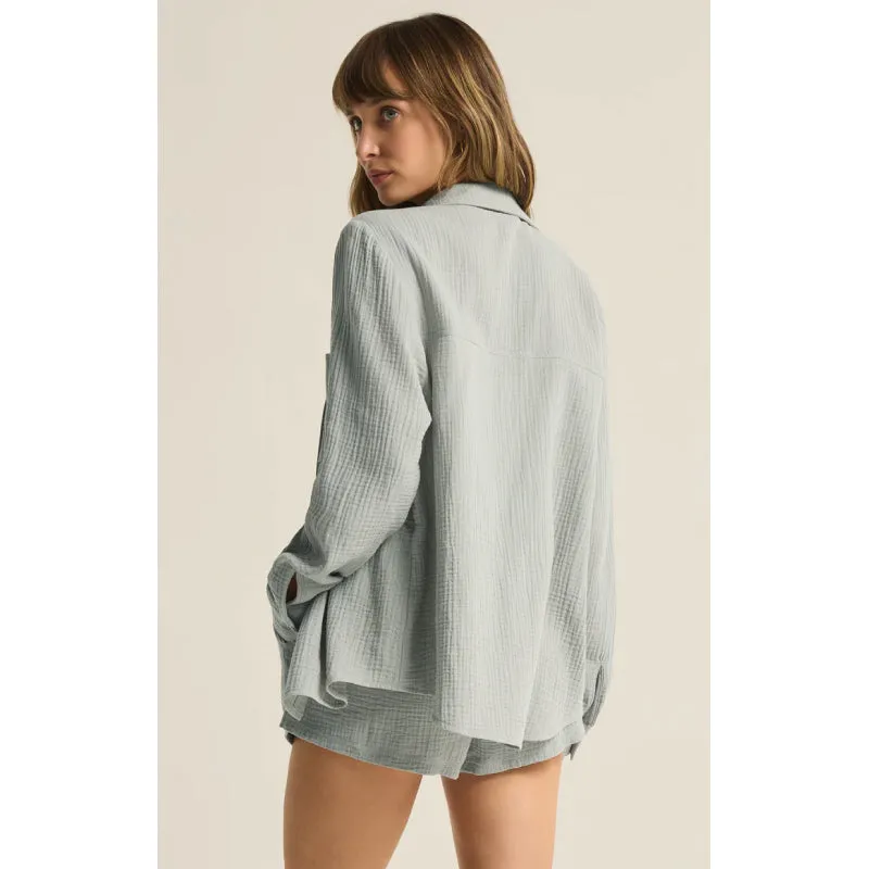 Z Supply Kaili Button-Up Gauze Top
