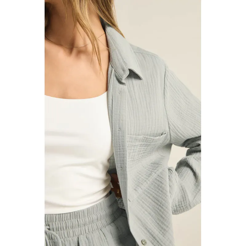 Z Supply Kaili Button-Up Gauze Top
