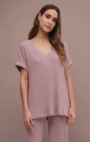 Z SUPPLY | Take It Easy Rib Tunic {Violet Heather}