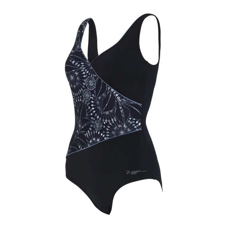 ZOGGS Women's Wrap Front - Stellar Print