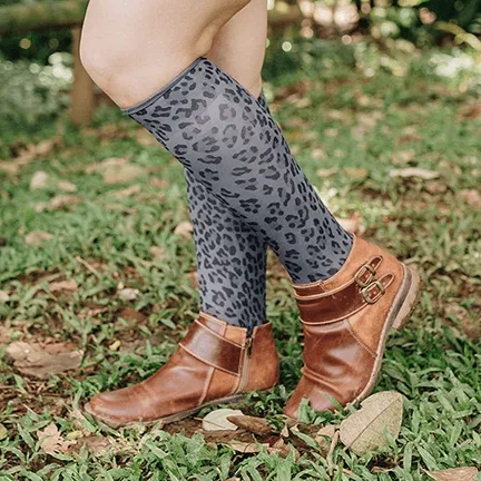 Zoo Style on Smoke Knee Highs