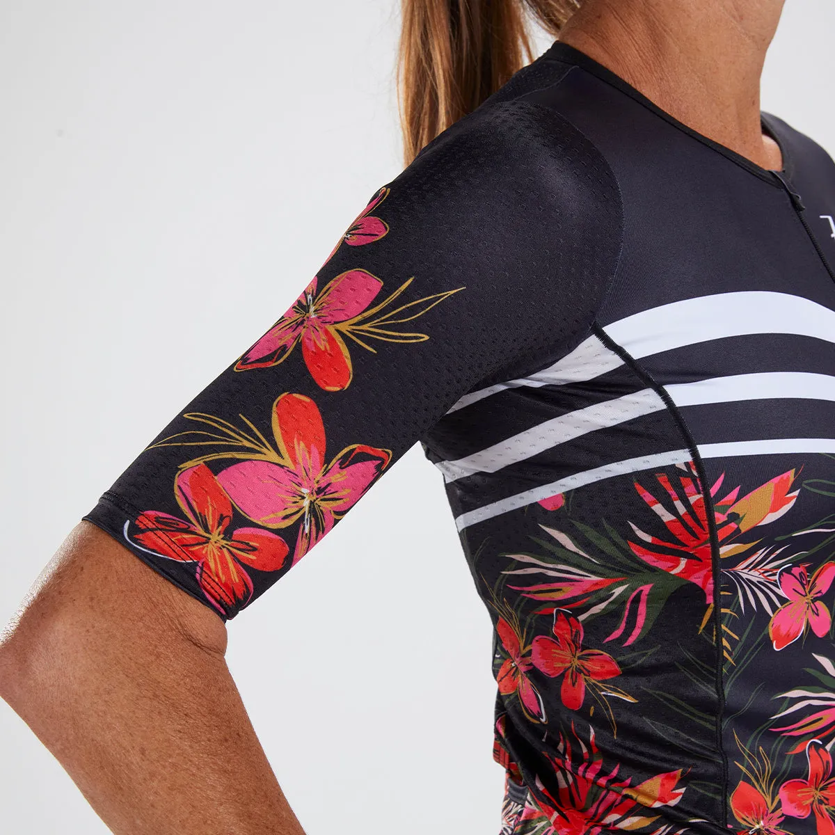 ZOOT WOMENS LTD TRI AERO JERSEY - WAIKOLOA