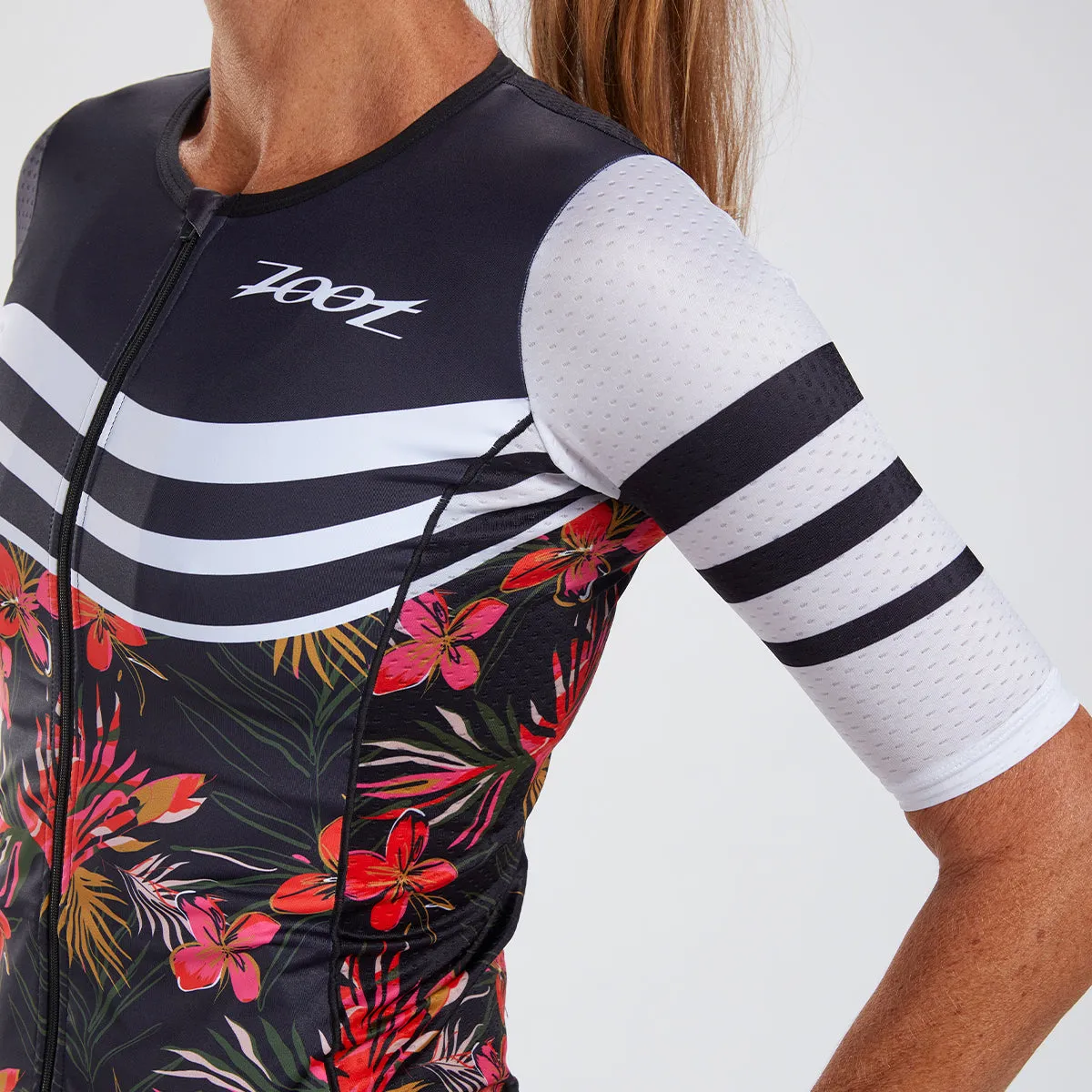 ZOOT WOMENS LTD TRI AERO JERSEY - WAIKOLOA
